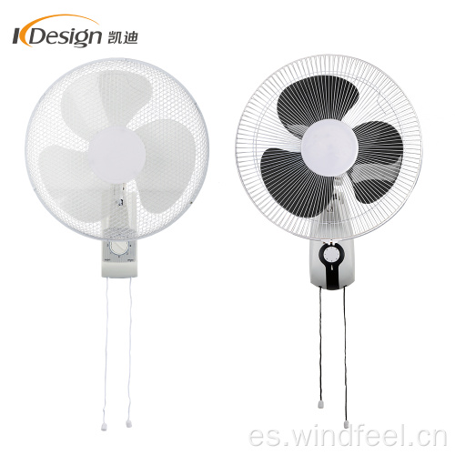 Ventiladores de pared de material plástico ABS blanco de 16 pulgadas